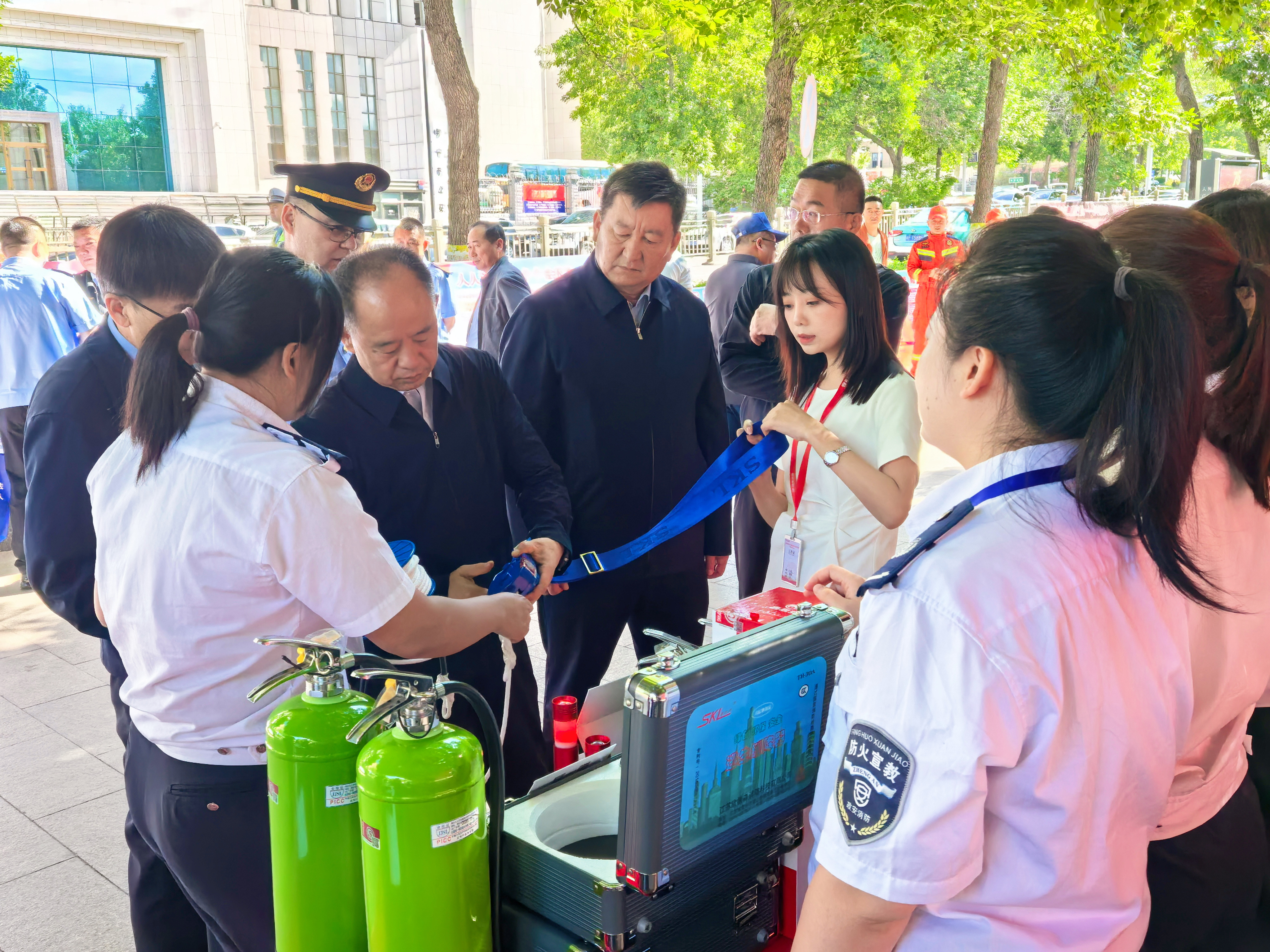 人人講安全、個個會應急丨政安消防“2025年防災減災宣傳活動”精彩瞬間