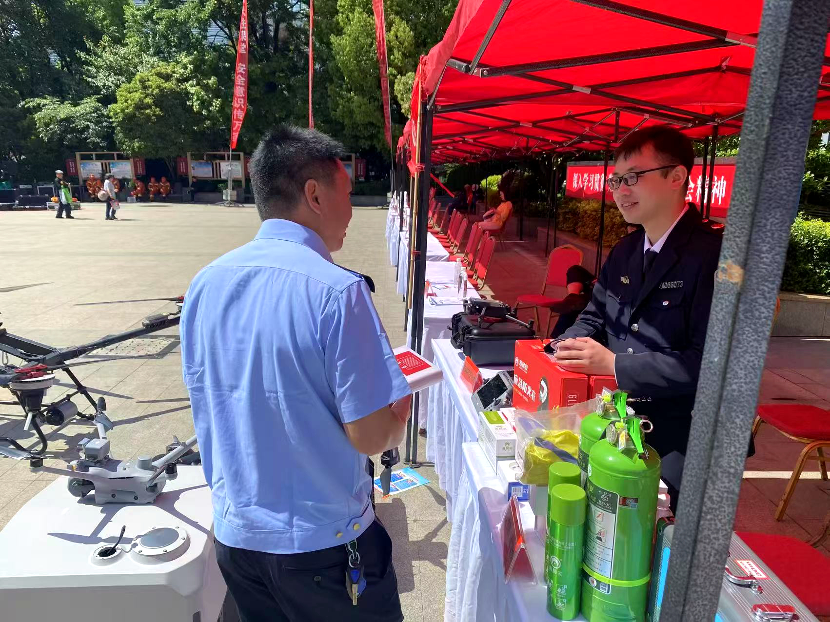 人人講安全、個個會應急丨政安消防“2025年防災減災宣傳活動”精彩瞬間