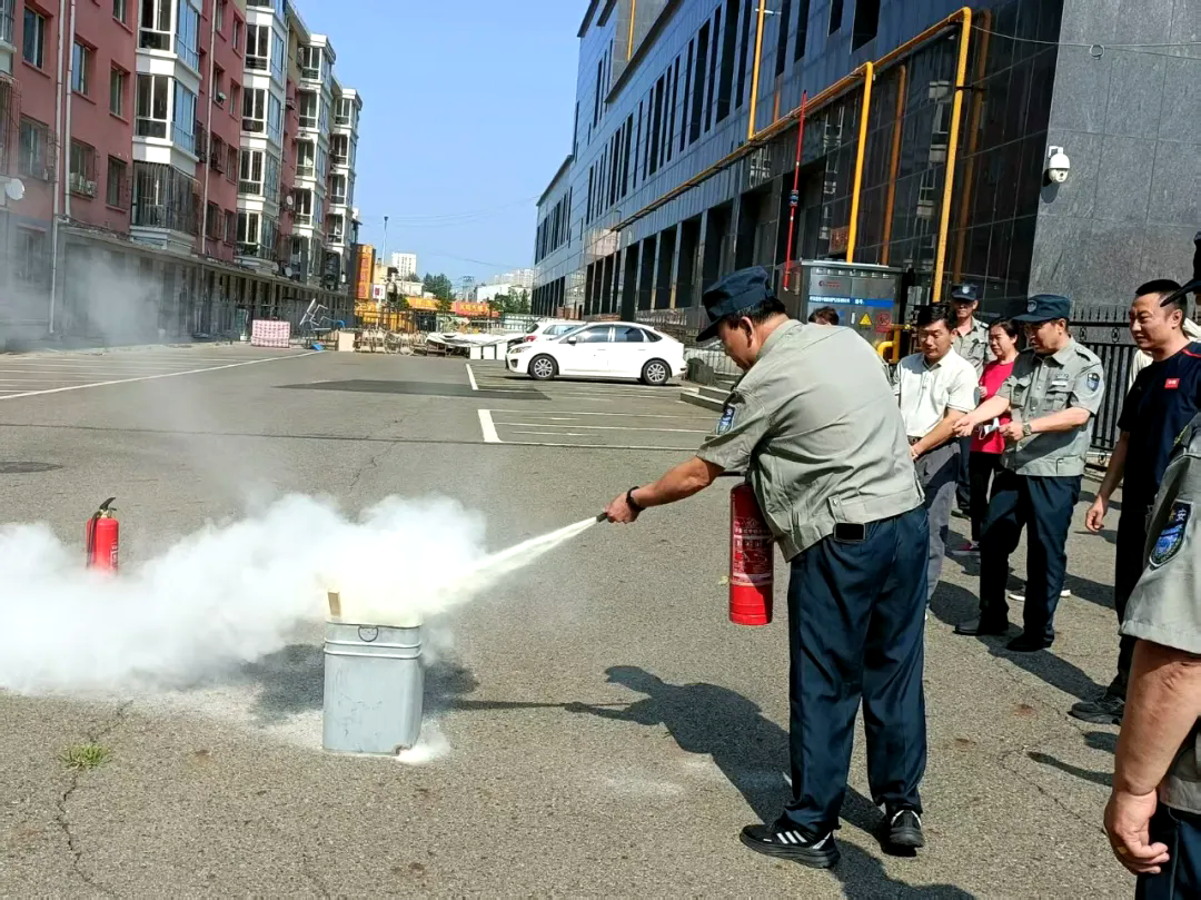 開展消防培訓演練  穩固筑牢安全防線